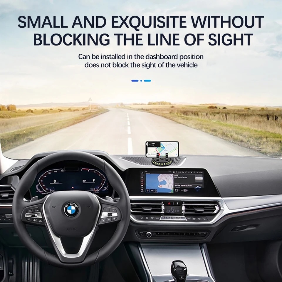 هولدر موبایل و پارک فون چرخشی خودرو